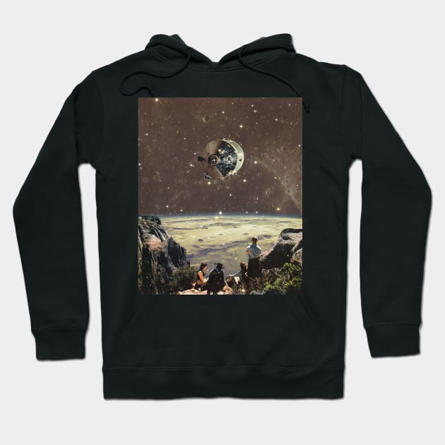 Mission Apollo Hoodie by CollageSoul